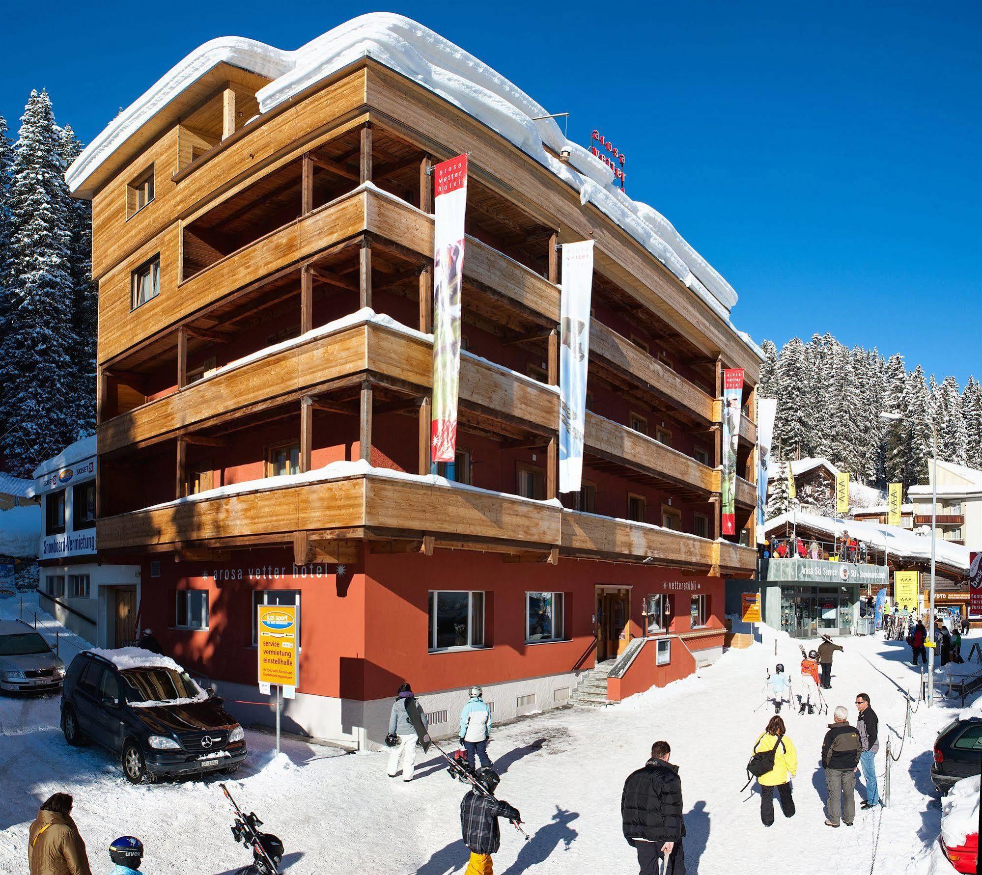 Arosa Vetter Hotel Exterior foto